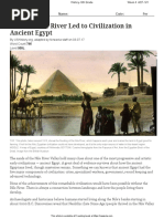 Egypt QUIZ-Article 1 - Nile River-Header-Name-Paper