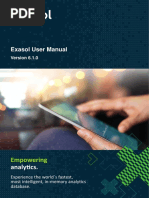 EXASOL User Manual 6.1.0 en