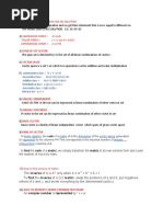 Linear Algebra Using Python Notes