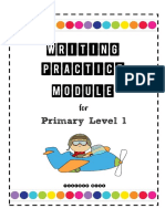 Level 1 Writing Practice Module