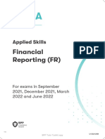 ACCA Financial Reporting Workbook June 2022