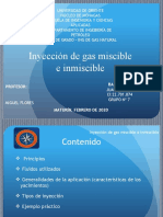 INYECCION DE GAS MISCIBLES E INMISCIBLE