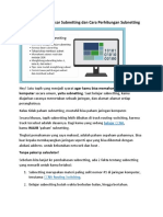 Belajar Konsep Dasar Subnetting Dan Cara Perhitungan Subnetting