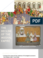 Decline of the Mughal Empire PPT