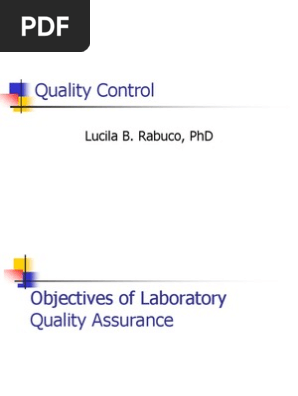 Quality Control