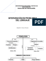 Intervención en problemas del lenguaje