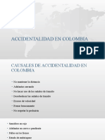 Accidentalidad en Colombia