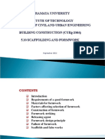 Haramaya University Building Construction Formwork Guide