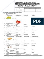 Soal Bahasa Inggis Kls 3 2022