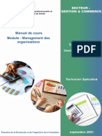 M103 - Management Des Organisations - Manuel Cours