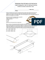 Ejemplo para Examen de CSWA SOLIDWORKS