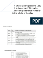 Year 10 Macbeth Section A and B