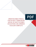 TOE-Orientaciones para El Psicólogo o Trabajador Social