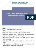 Chuong 3. To Chuc Thuc Hien Va Kiem Soat Du An CNTT