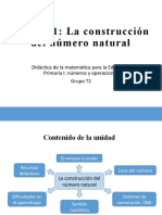 Unidad 1. La Construcción Del Número Natural