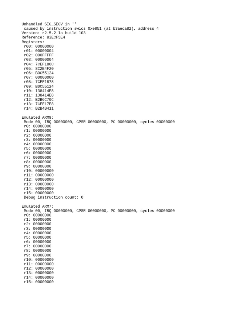 Crash Dump | PDF | Computers