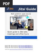 Jitsi User Guide English