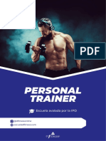 Brochure PERSONAL TRAINER