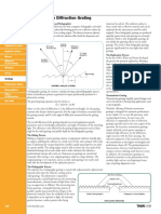 Introduction To Diffraction Grating: Optics