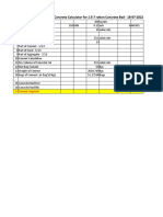 Cement Concrete Calculator For 1-5-7 Ration Concrete Bed - 18-07-2022