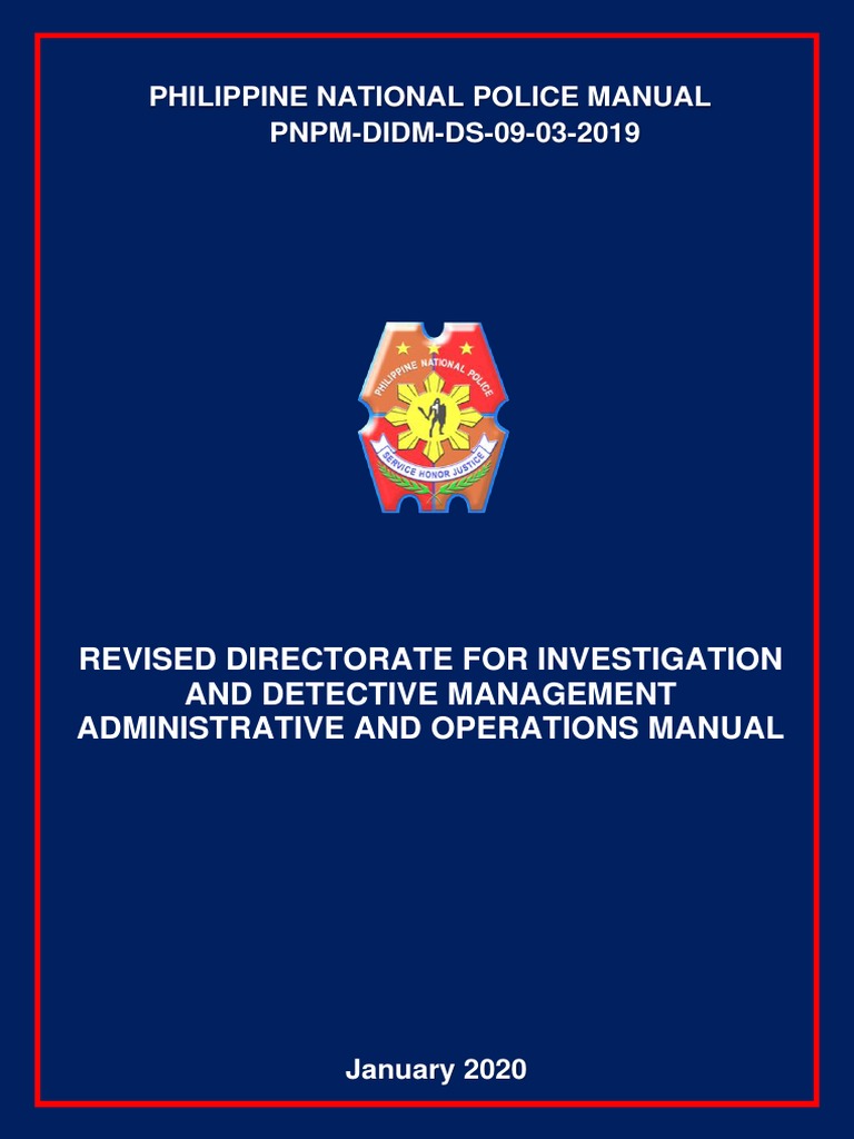 Didm Aom PDF Information Police