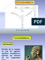 4-CLASE - 04 Toxicodinamia Walter 2022