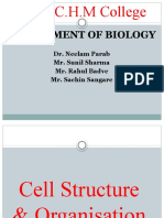 Department of Biology: Dr. Neelam Parab Mr. Sunil Sharma Mr. Rahul Badve Mr. Sachin Sangare