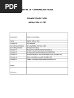 Lab Report Group 1 (Experiment Newton Second Law)