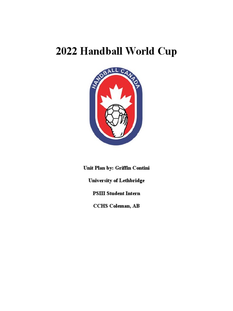 Handball Unit Planning Guide PDF Motivation Motivational