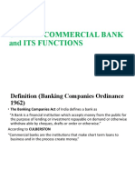 Unit - Vii Commercial Banks