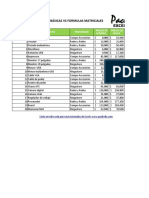 Formulas Básicas VS Fórmulas Matriciales - Archivo de Práctica