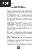 Transferencia y Contratransferencia