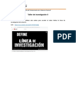 Enlace Video - Define Tu Linea de Investigación