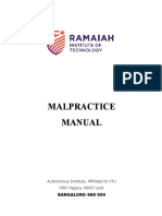 Malpractice Manual