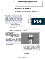 Control MOSFET motor DC