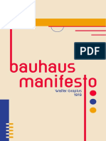 Bauhaus Manifesto