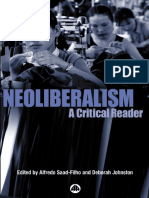 Alfredo Saad-Filho, Deborah Johnston - Neoliberalism - A Critical Reader (2005, Pluto Press) - 2