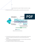 Movement in and Out of Cells