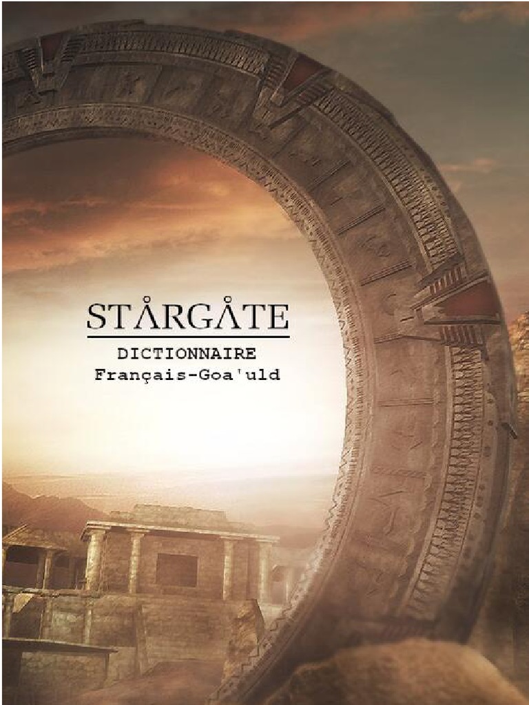 Dictionnaire de la langue Goa'uld | PDF | Nombre grammatical | Verbe