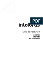 Guia instalação conversores mídia Intelbras