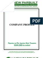 Company Profile: DENR-EMB Accredited