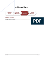 14 - Sales and Distribution - Master Data