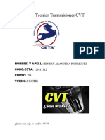 Informe Técnico Transmisiones CVT