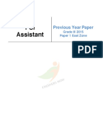 Fci Assistant Grade III 2015 Paper 1 East Zone 52c4509d
