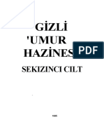 Mustafa İloğlu - Gizli İlimler Hazinesi 8. Kitap - Text