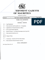 Mu Government Gazette Dated 2019-02-02 No 10