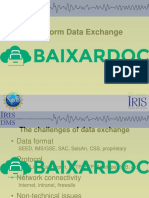 Waveform Data Exchange