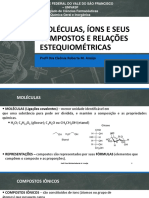 Moléculas, Íons e Seus Compostos