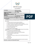 HSS 101 - Economics Handbook