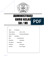 Daftar Lengkap Administrasi Guru Sekolah Dasar (SD)